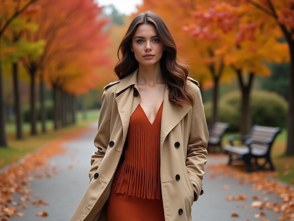 kipor.ro | Rochii cu Franjuri și Trench-Coat-uri – Idei de Outfituri pentru Toamnă