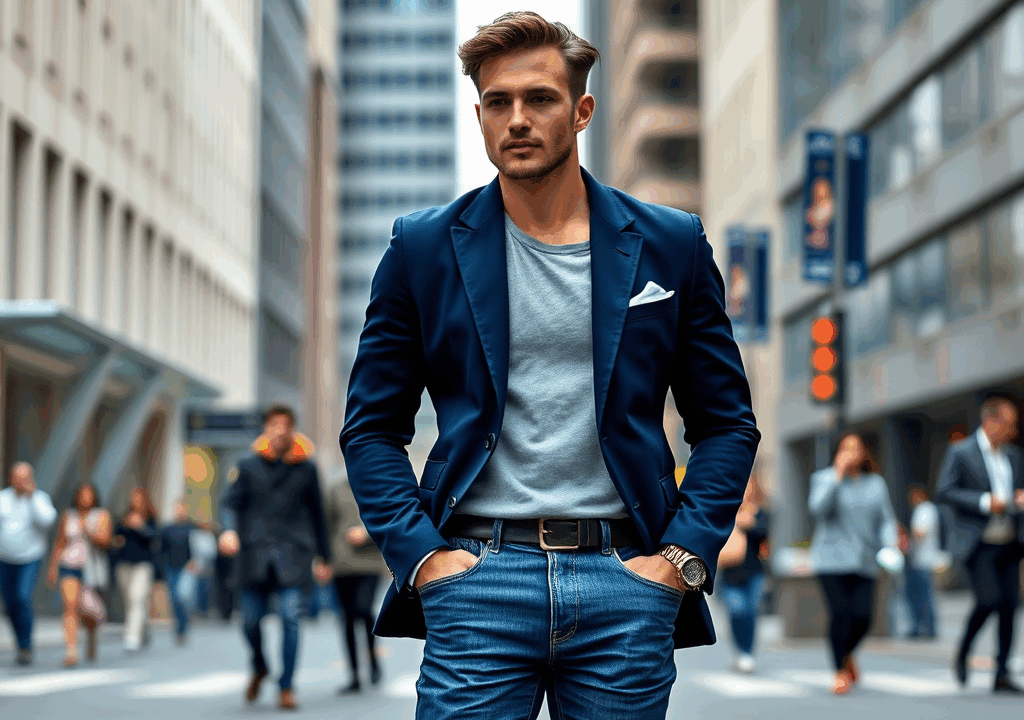 kipor.ro | Cum să combini un sacou cu blugii slim fit?