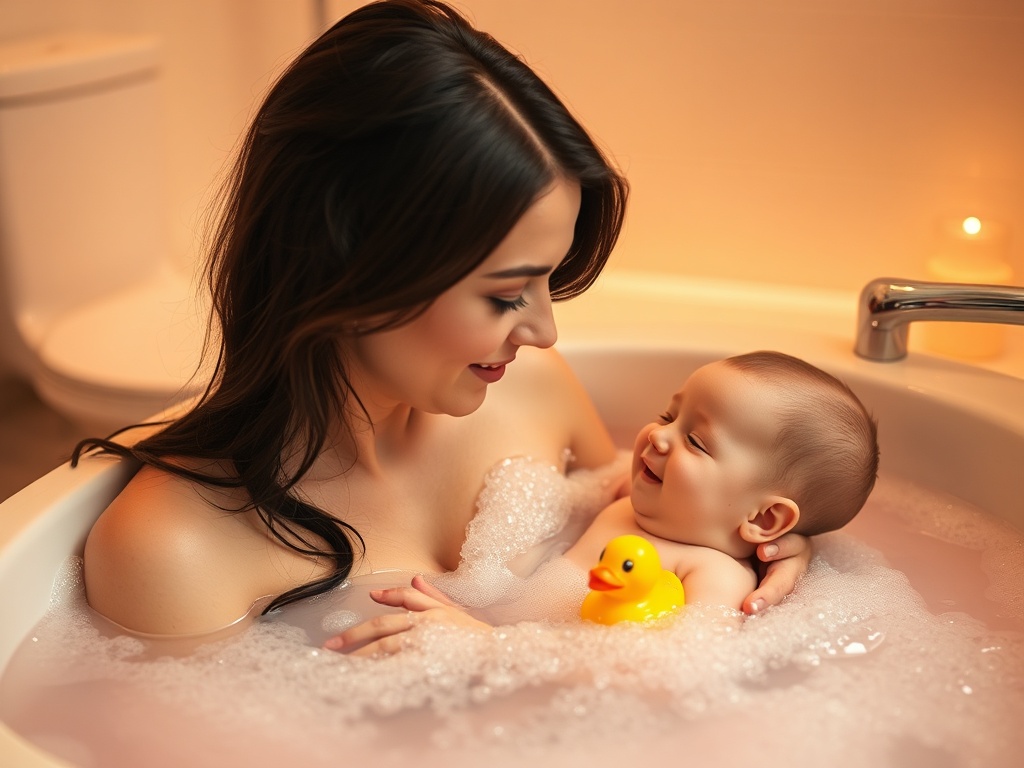 kipor.ro | Tehnici de relaxare pentru bebeluși după bălăceală