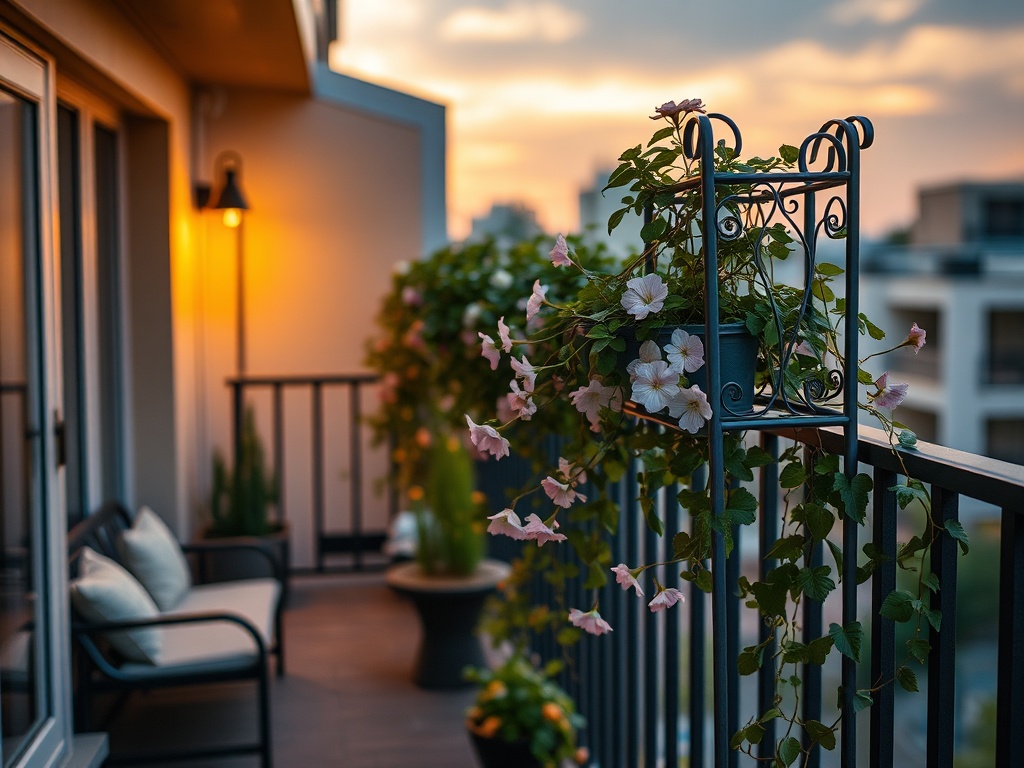 kipor.ro | Cum să alegi grilele de plantare pentru un balcon mic