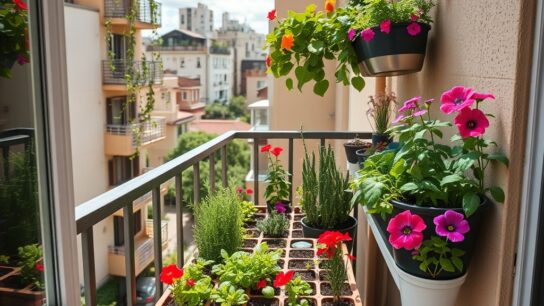 kipor.ro | Cum să alegi grilele de plantare pentru un balcon mic