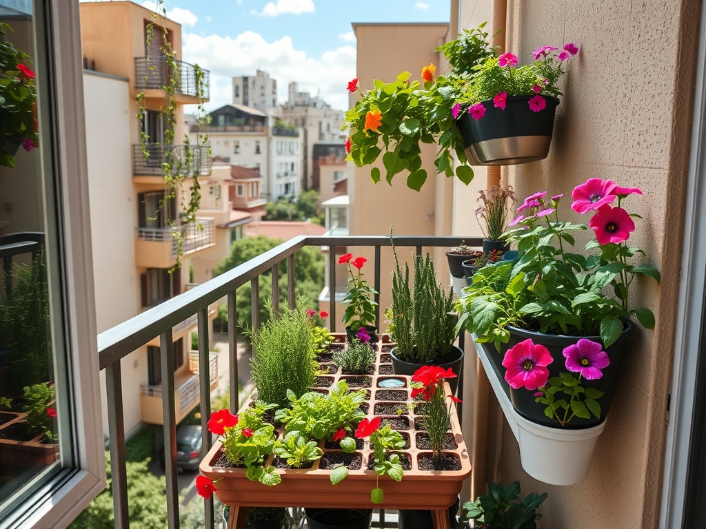 kipor.ro | Cum să alegi grilele de plantare pentru un balcon mic