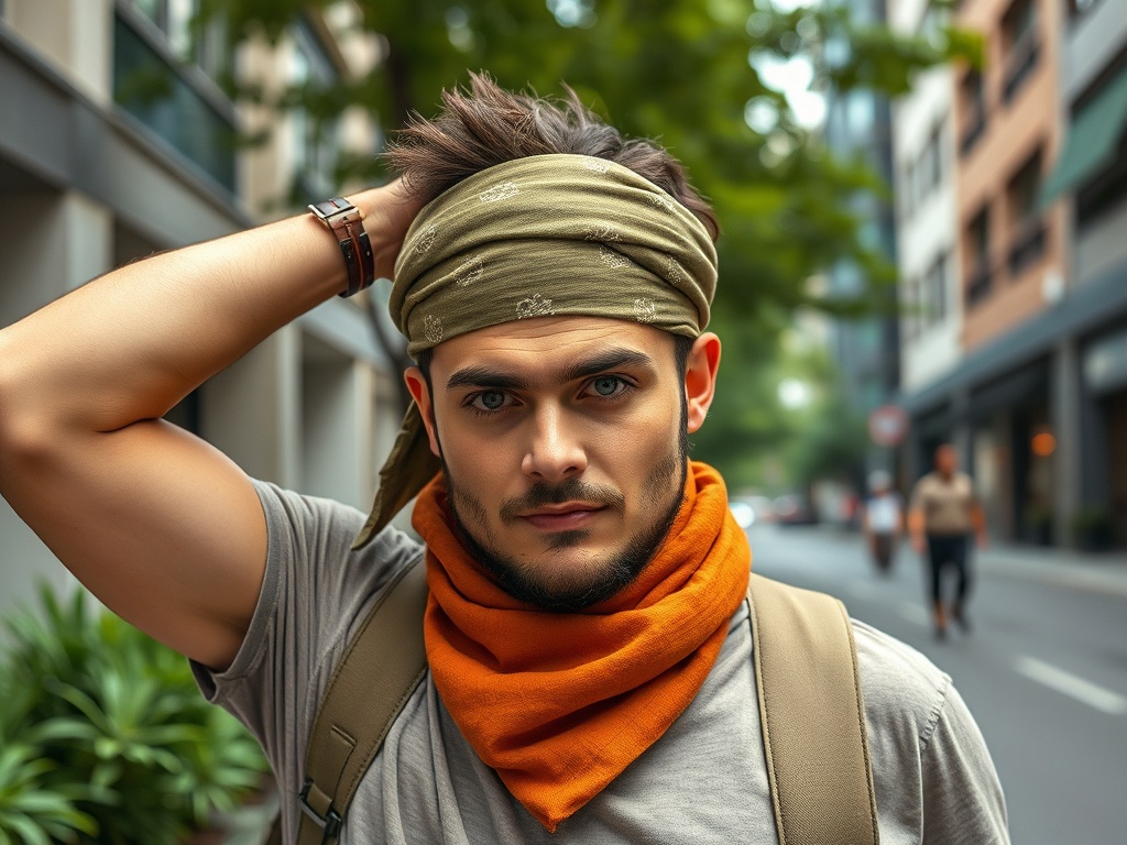 kipor.ro | Cum să porți o eșarfă ca bandană