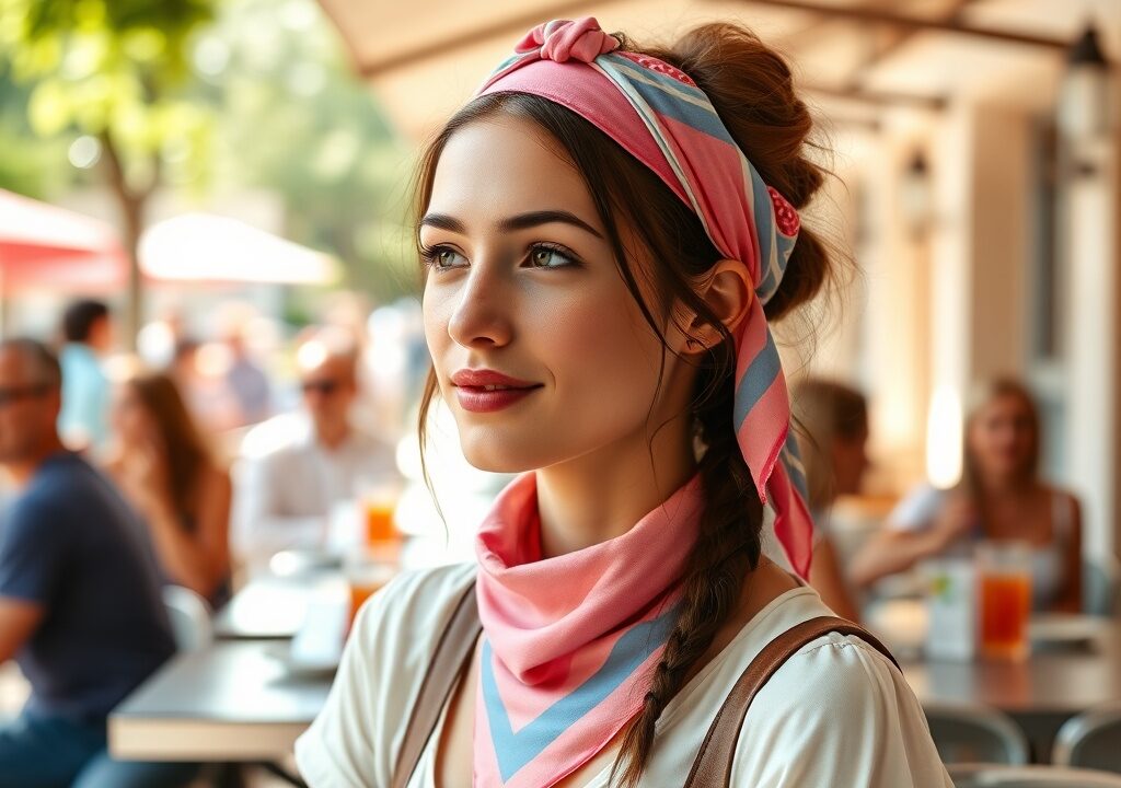 kipor.ro | Cum să porți o eșarfă ca bandană