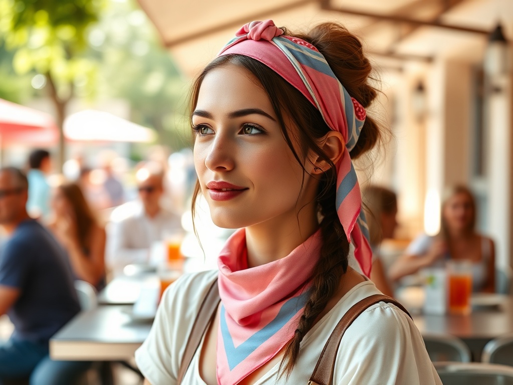 kipor.ro | Cum să porți o eșarfă ca bandană